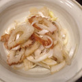 liarra's cooksnap of when they made 簡単　長ネギとちくわの和え物.