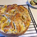 ちょびすけlove's cooksnap of when they made アップル☆さつまいものカスタードパン.