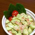 しゅーまいママさん's cooksnap of when they made エビとアボカドのマヨ・バジルソース和え.