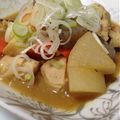 ななほし☆'s cooksnap of when they made ☆　鶏肉と根菜のみそ煮込み　☆.
