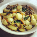 ｺｱﾗ's cooksnap of when they made カブと舞茸の煮物.