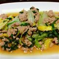 かえるちゃうだー's cooksnap of when they made 白菜とニラの中華風炒め.