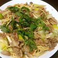 た～ふじん's cooksnap of when they made 簡単☆極旨！鶏肉と下仁田ねぎの和風パスタ.
