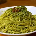 YTguitar's cooksnap of when they made ＊バジルたっぷりジェノベーゼパスタ＊.