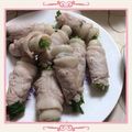 のすもも's cooksnap of when they made 水菜の豚しゃぶ巻き♡.