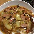 水の無い海の魚's cooksnap of when they made ウインナーと白菜のあんかけご飯.