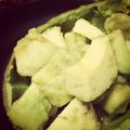 やまぷん's cooksnap of when they made 簡単★アボカドの大葉にんにく醤油和え.