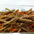 あたむ❤189's cooksnap of when they made 簡単 キンピラゴボウ.