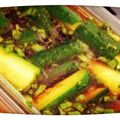 poppys's cooksnap of when they made きゅうりのニラ醤油づけ.