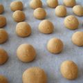 ひさとん's cooksnap of when they made スノーボール★きなこ.