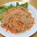maarine's cooksnap of when they made しらたきとにんじんの明太バター炒め.