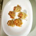＠ぽかり's cooksnap of when they made 油揚げのキムチーズ巻き♬.