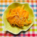 チェックのミニくま's cooksnap of when they made ＊人参だけ♪の甘酢サラダ＊.