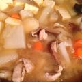 yuktab's cooksnap of when they made お野菜たっぷり☆うちの豚汁(麦みそ).