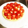 味付け海苔大好きっ子's cooksnap of when they made いちごのタルト.