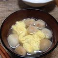 YUKIKI☆'s cooksnap of when they made ✿うどんスープでお麩と玉子の簡単おつゆ✿.