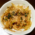 チビ太のおでん's cooksnap of when they made おでんで無駄ナシ！大根の皮のきんぴら.