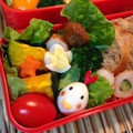 のりまっき's cooksnap of when they made 簡単♪お弁当のおかずにうずらで可愛い鶏♪.