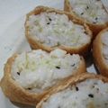 ゆみらんたん's cooksnap of when they made 変わりいなり寿司③　ピリ辛稲荷.