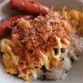 ソラねこ22's cooksnap of when they made 簡単！朝食に一人ごはんに　「いり卵丼」.