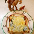 horseland's cooksnap of when they made 朝ごはん★のりチーズ和トースト★.