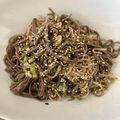 和菓子スキ's cooksnap of when they made ゴマ油と麺つゆで♪パパっと蕎麦の焼きそば.