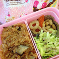 ポヨちママ's cooksnap of when they made 和風☆トマト☆鶏肉♪ゴボウ炊き込みご飯.