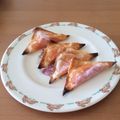 たたみくん's cooksnap of when they made シュウマイの皮で☆ハムチーズおつまみ.