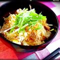 ＊ゆうこぽよよ＊'s cooksnap of when they made 激ウマ☆ちゃーしゅー丼.