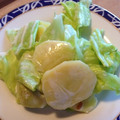 元's cooksnap of when they made ジャガイモとキャベツのカレーマヨ和え.