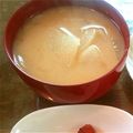 くーーーーちゃん's cooksnap of when they made 簡単お味噌汁.