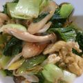 ギンゾー's cooksnap of when they made 節約？チンゲン菜の中華炒め♪おつまみ♪.
