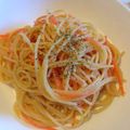 ことりのまあ's cooksnap of when they made たらことにんじんのパスタ.
