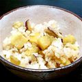 もももん27's cooksnap of when they made ほくほく★さつまいもごはん.