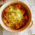 violets's cooksnap of when they made トマトソースドリア★見た目以上に簡単!!.