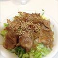 ヨネッチ's cooksnap of when they made 豚丼.