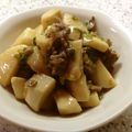 春風桃之介's cooksnap of when they made 里芋とコストコプルコギの煮物.