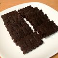 はなりす's cooksnap of when they made サンドクッキー（ブラックココア）.