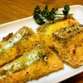 月見なっとう's cooksnap of when they made 簡単♪揚げないサーモンフライ(o^^o).
