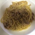シャルル45's cooksnap of when they made 豆腐のマヨクリームパスタ.
