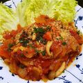 きょこすけ's cooksnap of when they made 秘密!!鶏もも肉のトマト煮.