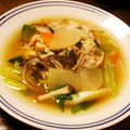 莉彩パパ's cooksnap of when they made 鯛のあら汁白味噌仕立て.