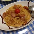 moniiiaiii's cooksnap of when they made 簡単☆ナポリタン.
