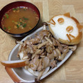 まっきー♪３７'s cooksnap of when they made 豚肉としめじのマヨチー炒め.