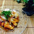 hanaruna13's cooksnap of when they made ☆タコの唐揚げ酢みそ和え☆.