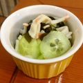 chaichaico's cooksnap of when they made ﾔﾐﾂｷ(^^きゅうりとｶﾆｶﾏの酢の物.