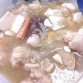 熊高ボート部コーチ's cooksnap of when they made 鶏肉入りサンラータン風スープ.