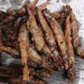 ♬あじさいのレシピ♬'s cooksnap of when they made ししゃも唐揚げ馬路村のゆずぽん酢ver..