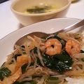 グルメ戦隊薔薇野郎's cooksnap of when they made もやしとえびのピリ辛丼☆.