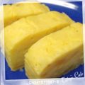 kimamana's cooksnap of when they made 卵なし☆スイートポテト風ケーキ.